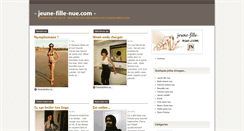 Desktop Screenshot of jeune-fille-nue.com